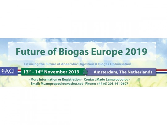 Sleva pro členy CzBA na konferenci Future of Biogas 2019