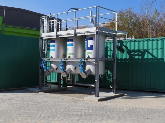Zpoždění výroby biometanu ve fermentační stanici ve Vysokém Mýtě